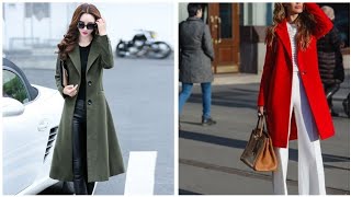 Amazing collection of long coats #for ladies