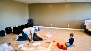 Assembling the Techcraft CRE60B 60-Inch Wide Credenza