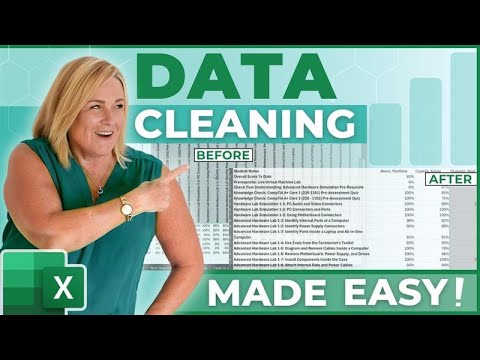 Excel Tutorial: How to Clean Up the  Exported Excel File the Easiest Way