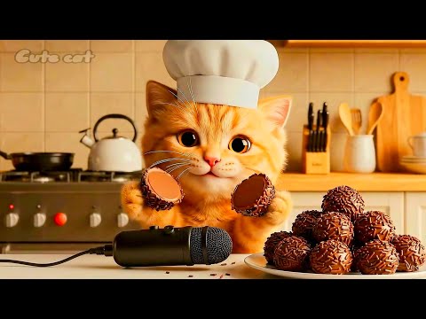 Brigadeiro by Whiskers   #cat #ai #cats #aicat #shorts #story #cute #cutecat #anime