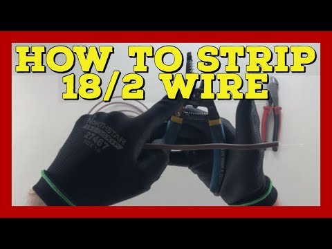 How to strip 18/2 wire - How to strip 18AWG - The Electrical Guide