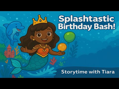 Splastastic Birthday Bash | Storytime with Tiara | Short Story for Kids