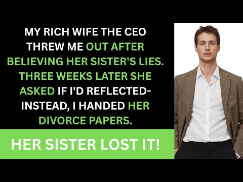 She Kicked Me Out Over Lies… But Divorce Turned the Tables!