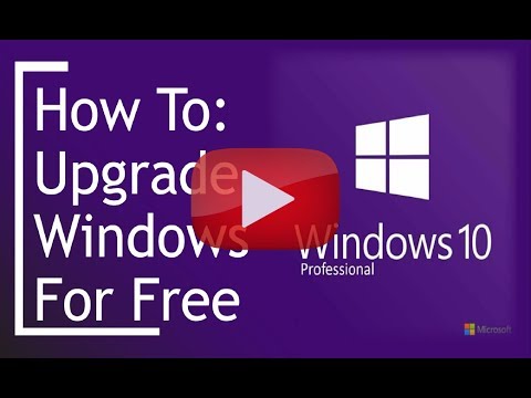 Upgrade to Windows 10 For Free
