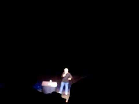 George Carlin live announcement (Jun - 10 - 2007)