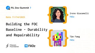 Building the FOC Baseline - Durability and Repairability