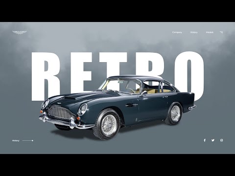 Retro Web Design Exploration [Speed Art]