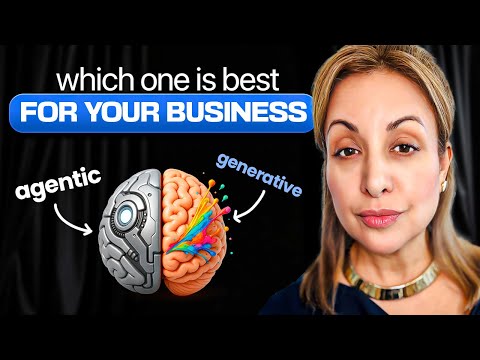 Generative vs Agentive AI, and What it means for your Small Business