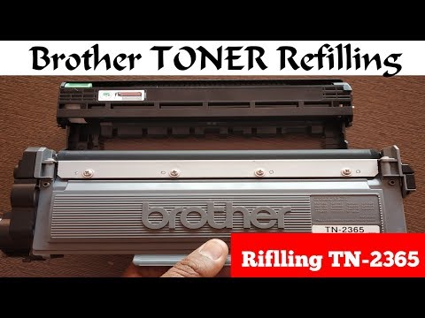 Brother TONER TN-2365  Refill || How to Brother Cartridge TN-2365 Refilling  || Brother TONER Refill