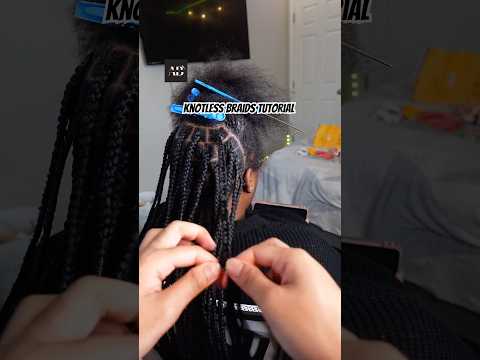 Watch me braid 🎀! #braids #shorts #braiders #braidstyles #knotlessbraids #knotlessbraid #hairstyle