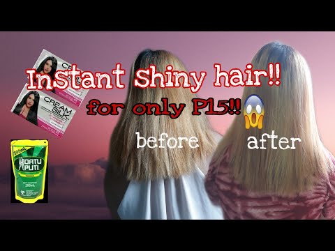 DIY HAIR TREATMENT  USING AFFORDABLE PRODUCTS!
