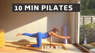 10 minute Pilates at home core workout