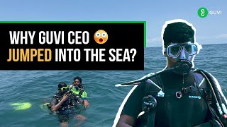 😳WHY?? Guvi CEO Jumped Into The Sea 😲 | Wait Till The End | Guvi