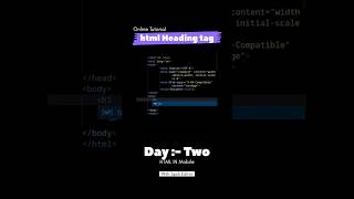 html heading tag, html css tutorial for beginners, html css full course #coding #html #css #html5