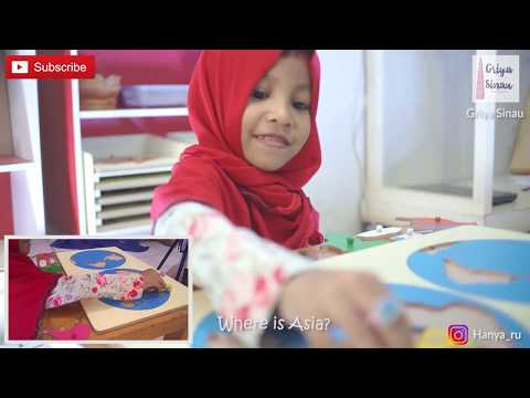 Montessori World Map Puzzle