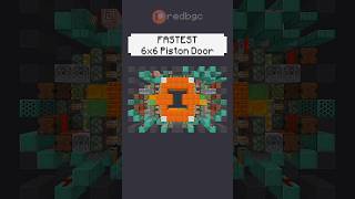 This 6x6 Opens & Closes at 0.6s #minecraft #mc #mcbe #gaming #shorts
