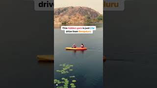 offbeat kayaking place near namma Bengaluru  location   QMango forest Ramanagar  #travel #bengaluru