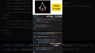 How to hide Image use HTML, CSS, JavaScript  #coding #codelife #webdeveloperlife #webdesign   #html