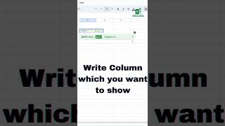 Query Function(Select Clause)#excelformula #excelfunction #spreadsheet #excellookup #exceltech