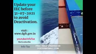 IMPORT EXPORT CODE RENEWAL I LAST DATE I ENGLISH
