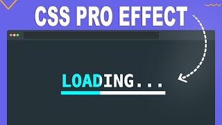 Simple Loading Animation Using HTML & CSS | Beginner Friendly