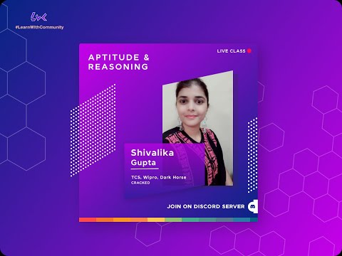 Quantitative Aptitude & Logical Reasoning Live Class Day 2 By Shivalika Gupta