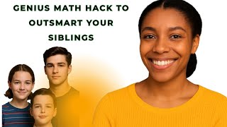 Genius Math Hack to OUTSMART Your Siblings #maths #mathematics
