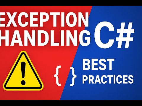 Exception Handling in C# | Best Practices & Examples 🚀
