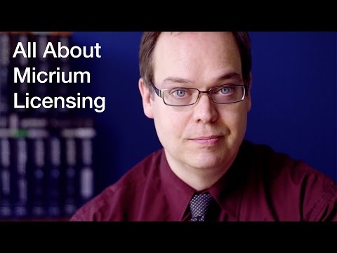 All About Micrium Licensing