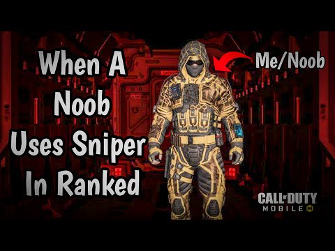 When A Noob Uses Sniper In Ranked CODM