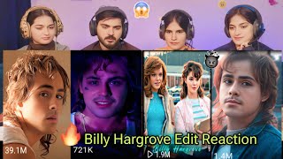 This Man Was Pure Chaos 😱 | Billy Hargrove Edit Reaction 