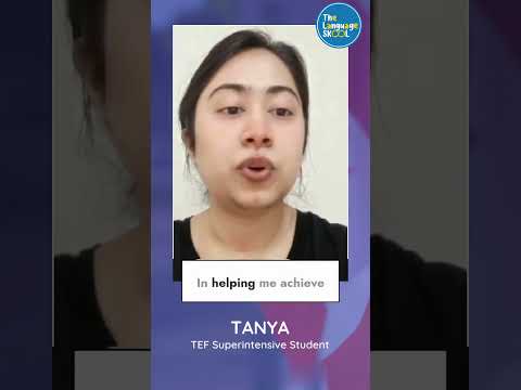 Tanya TEF Super Intensive Student I The Language SKOOL