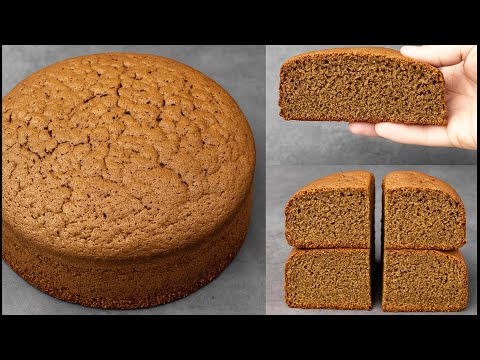 This Coffee Sponge Cake Is Lighter Than a Cloud! ☁️☕