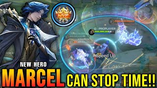 CAN STOP TIME!! New Hero Marcel MLBB 100% ANNOYING!! - New Hero Tryout ~ MLBB