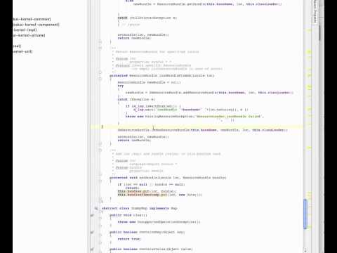 Database backed localization in Sakai - backend