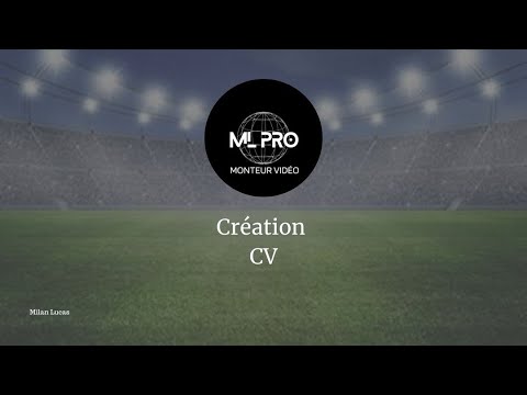 Création de CV footballeur