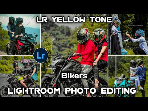 Lr Yellow Tone | Lightroom Photo Editing | Bikers Outdoor Photo Editing | Lr Trending Outdoor Preset