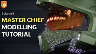 Blender Master Chief Helmet Modelling Episode 6