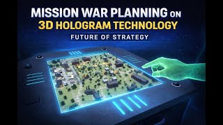 Mission War Planning on 3D Hologram Technology| Future of Tactical Visualization