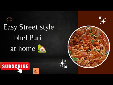 Easy and simple street style bhelpuri at home 🏡 ...so guys like, share and subscribe ❤️