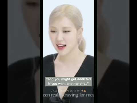 She has a right point😂🙄 (#20) #shorts #rosé