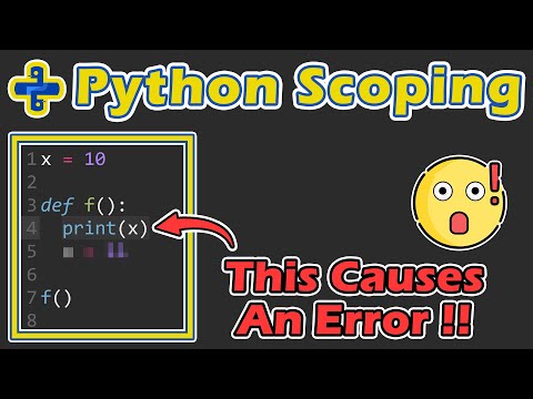 Python Scope : LEGB Rule, global/local Keywords and Namespaces
