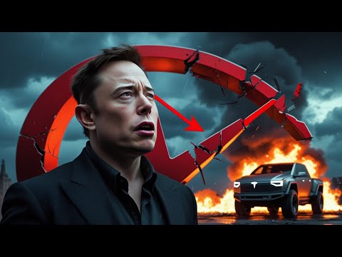 Elon Musk Shocked as Tesla Faces Massive Crash.
