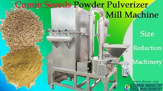 Cumin seeds grinder machine for grinding spices into powder┃ACM Pulverizer mill
