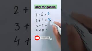 Math puzzle for genius | #viral #shorts #youtubeshorts