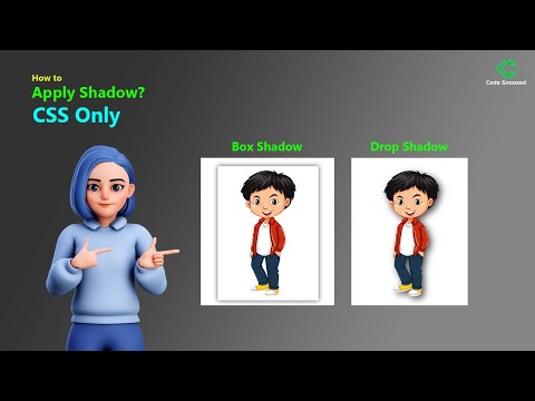How to apply shadow CSS only | Box-Shadow vs Filter: Drop-Shadow