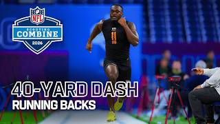 Running Backs Run the 40-Yard Dash at 2026 NFL Combine
