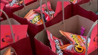 Valentine’s Day Treat Bags pam_a_cake #shorts