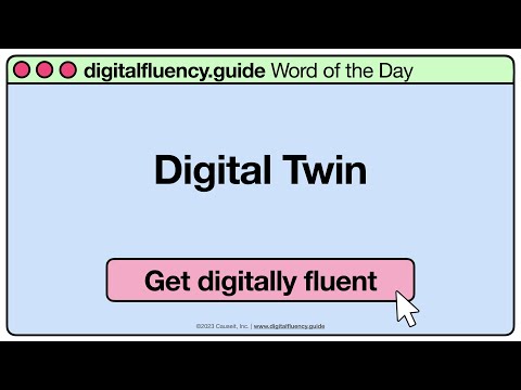 Digital Twin | digitalfluency.guide Word of the Day