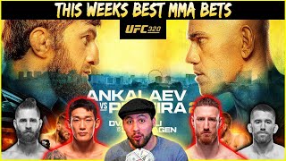 This Weeks Best MMA Bets - UFC 320 Betting Breakdown Ankalaev vs Pereira 2 | Lock Of The Week